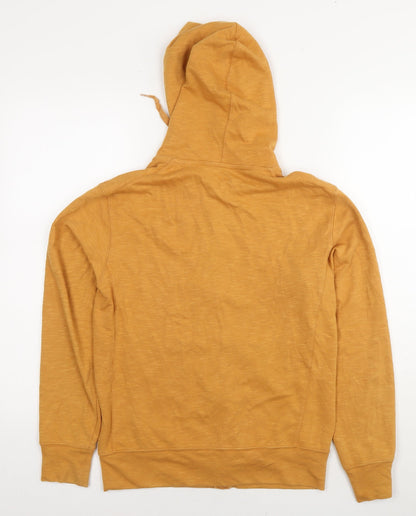 Uniqlo Womens Brown Cotton Full Zip Hoodie Size XS Zip