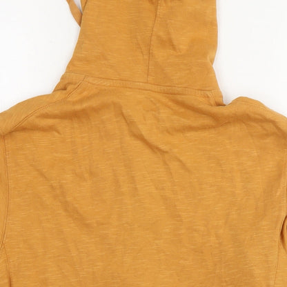 Uniqlo Womens Brown Cotton Full Zip Hoodie Size XS Zip