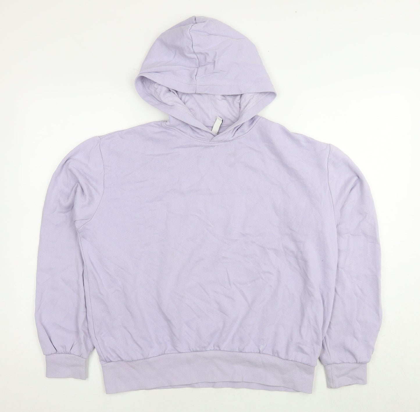 Womens UK Size S Divided by H&M Purple Pullover Sweatshirt