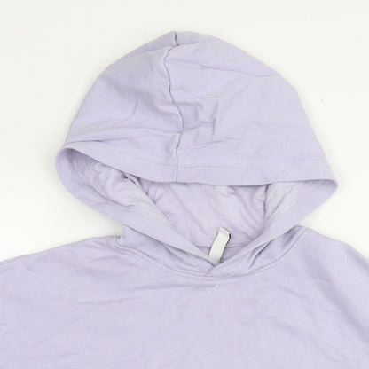 Womens UK Size S Divided by H&M Purple Pullover Sweatshirt