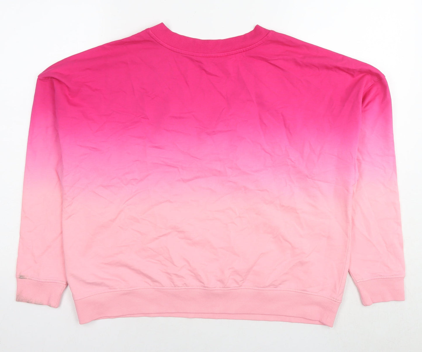 Botique Womens Pink Cotton Pullover Sweatshirt Size XS Pullover