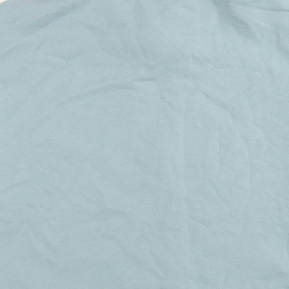 Bonmarché Womens Blue Cotton Full Zip Sweatshirt Size 20 Zip