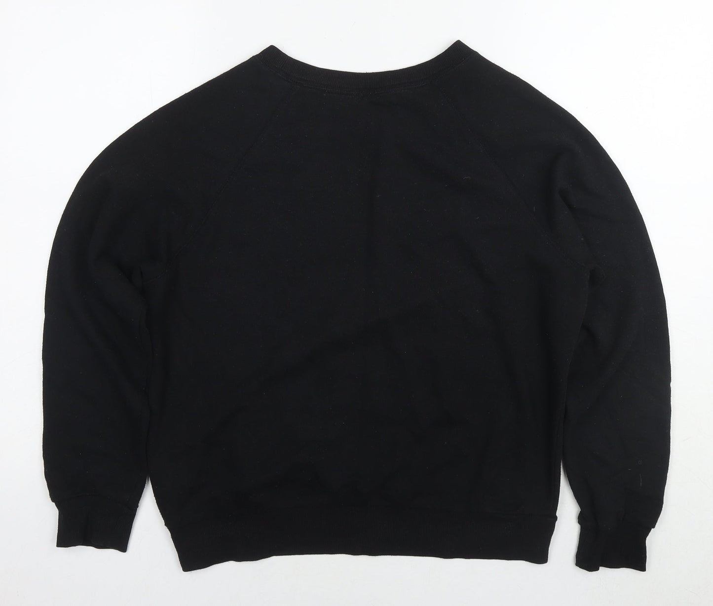 Womens UK Size M Divided by H&M Black Pullover Sweatshirt
