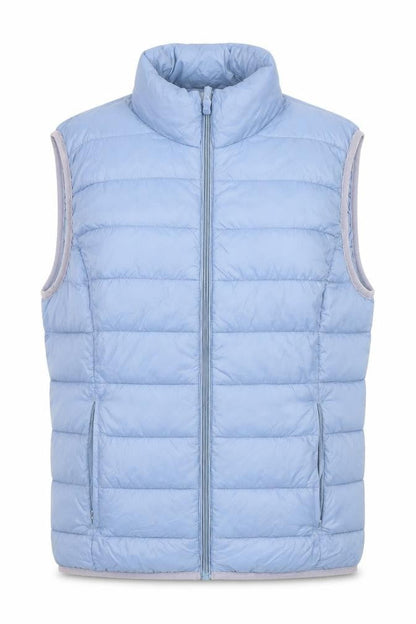 Womens UK Size M b.young Blue Gilet