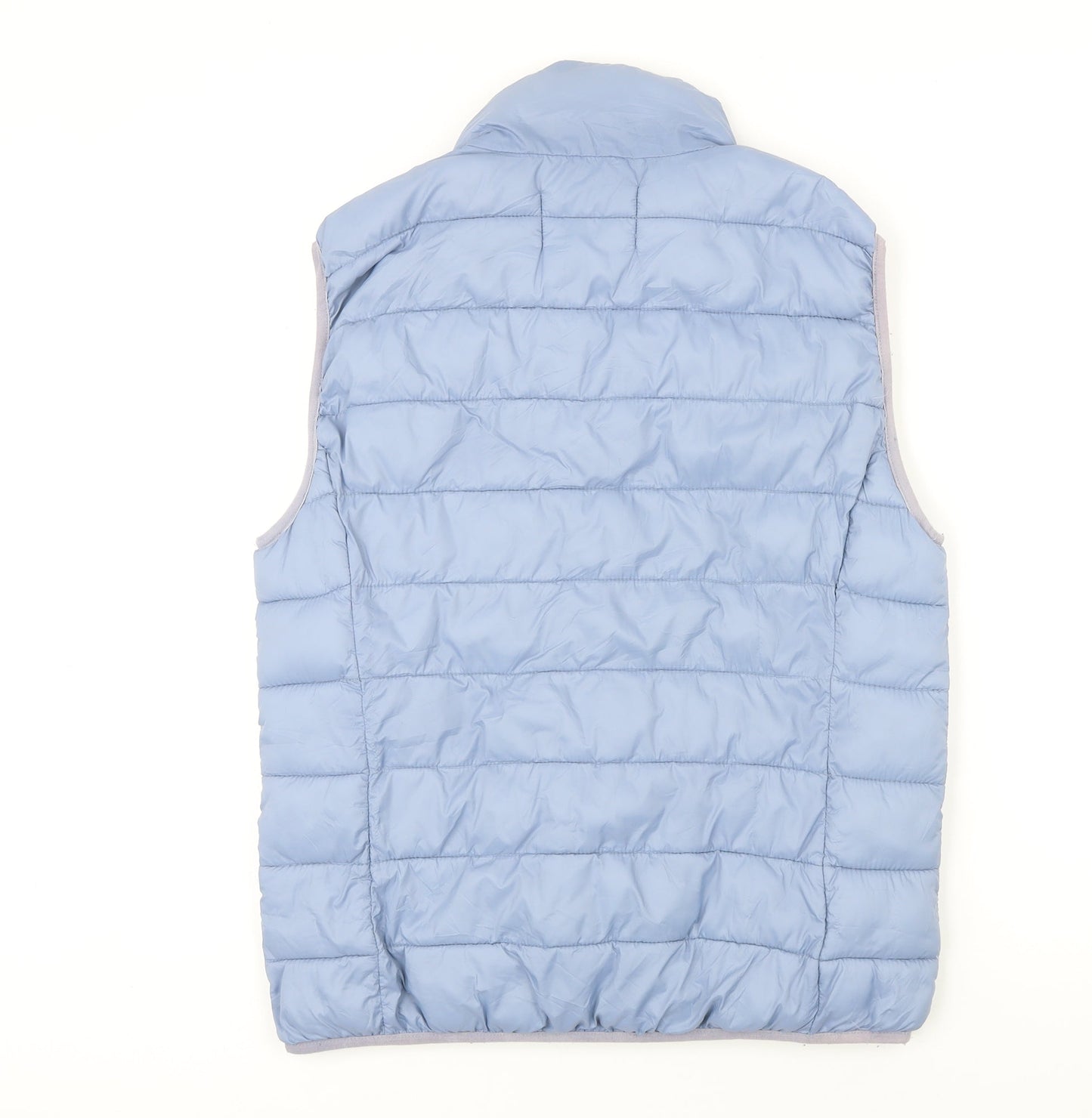 b.young Womens Blue Gilet Waistcoat Size M Zip