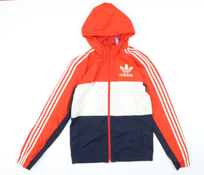 addias Mens Multicoloured Jacket Size XS Zip