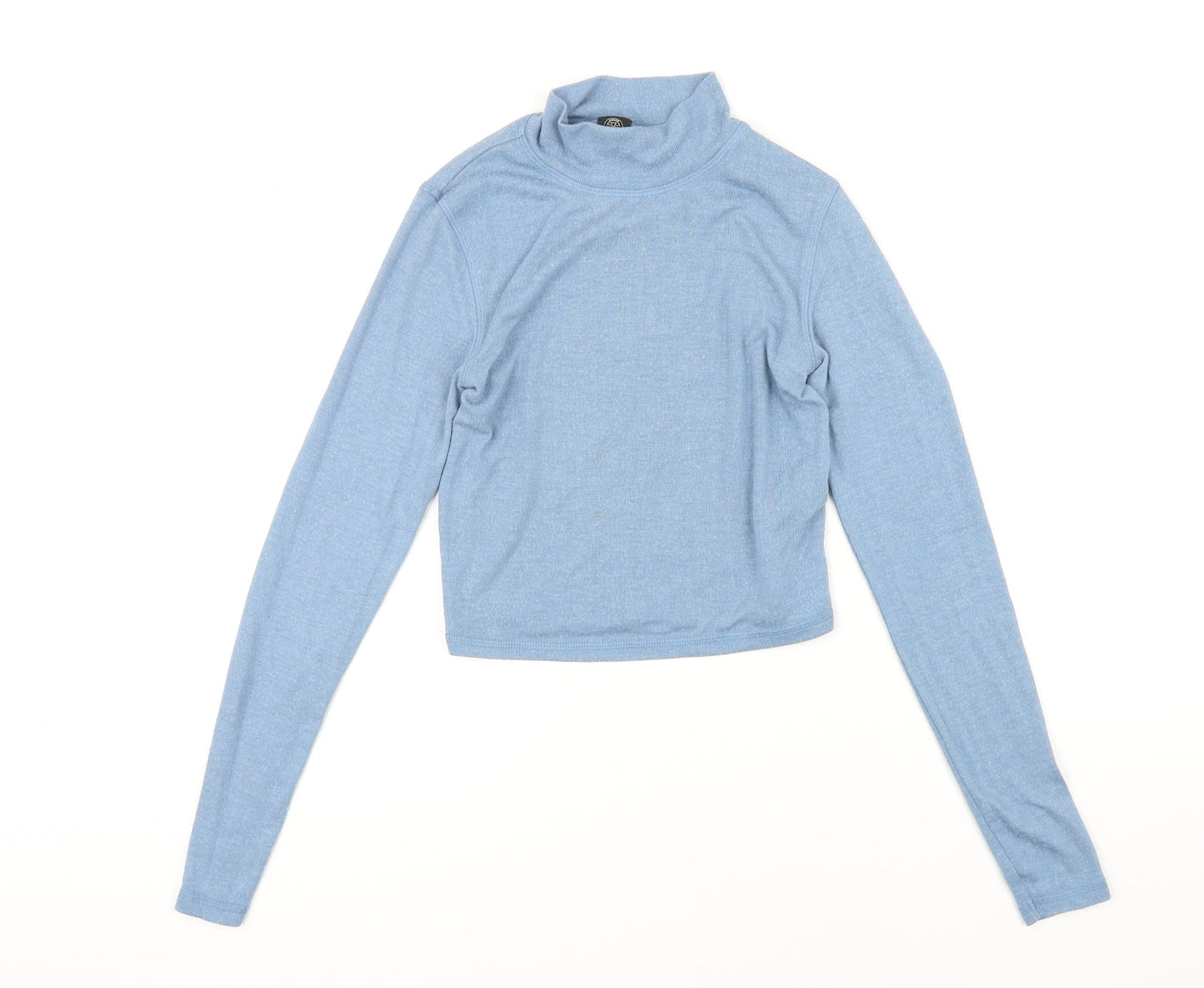 Womens UK Size One Size Urban Outfitters Blue Basic T-Shirt