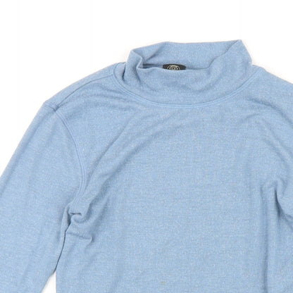 Womens UK Size One Size Urban Outfitters Blue Basic T-Shirt