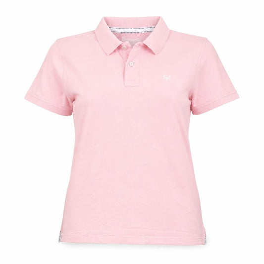 Womens UK Size L Crew Clothing Orange Basic Polo