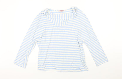 Womens UK Size 18 Phase Eight Blue Basic T-Shirt