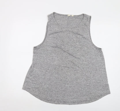 Womens UK Size XL Gap Grey Basic Tank