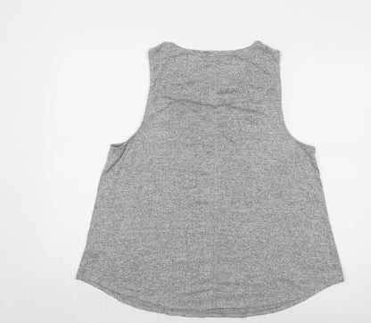 Womens UK Size XL Gap Grey Basic Tank
