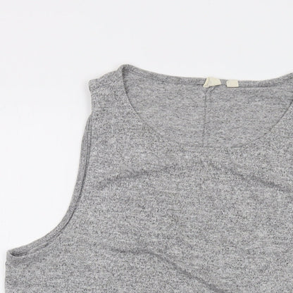 Womens UK Size XL Gap Grey Basic Tank
