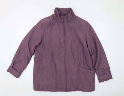 Womens UK Size 14 EWM Purple Jacket