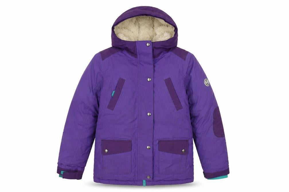 Lands' End Womens Purple Jacket Size 10 Zip
