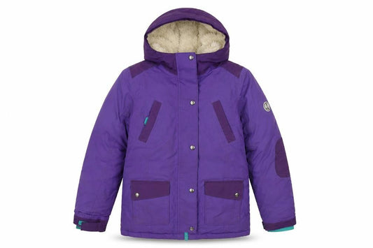 Lands' End Womens Purple Jacket Size 10 Zip