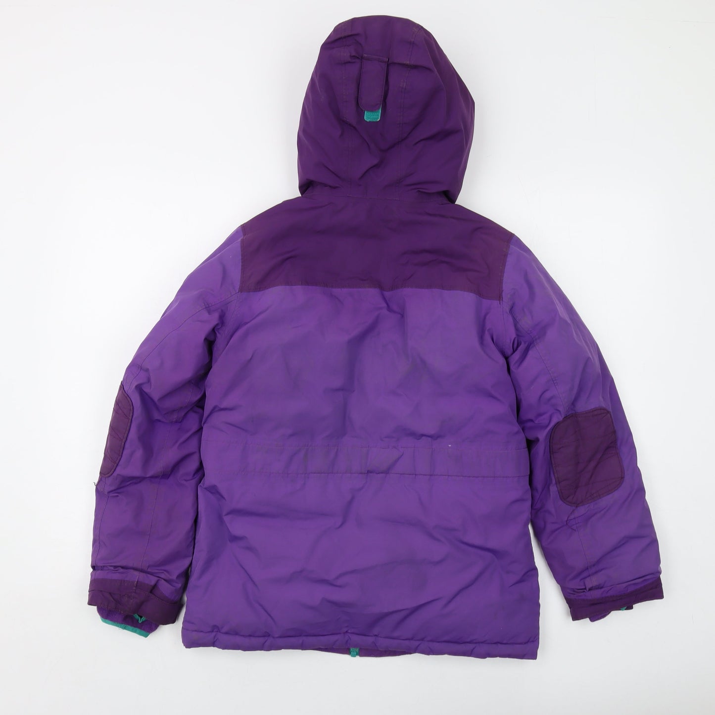 Lands' End Womens Purple Jacket Size 10 Zip