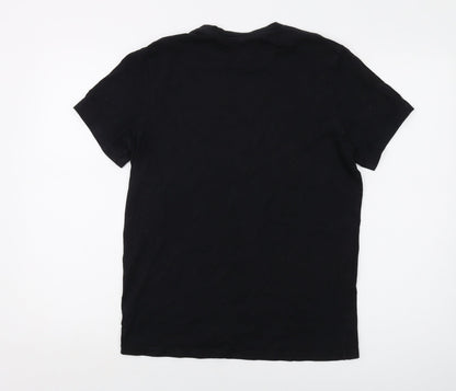 Mens UK Size S Jack Wills Black  T-Shirt