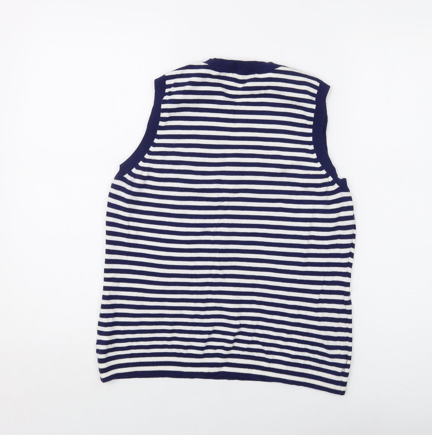 Womens UK Size L Gap Blue Basic Tank