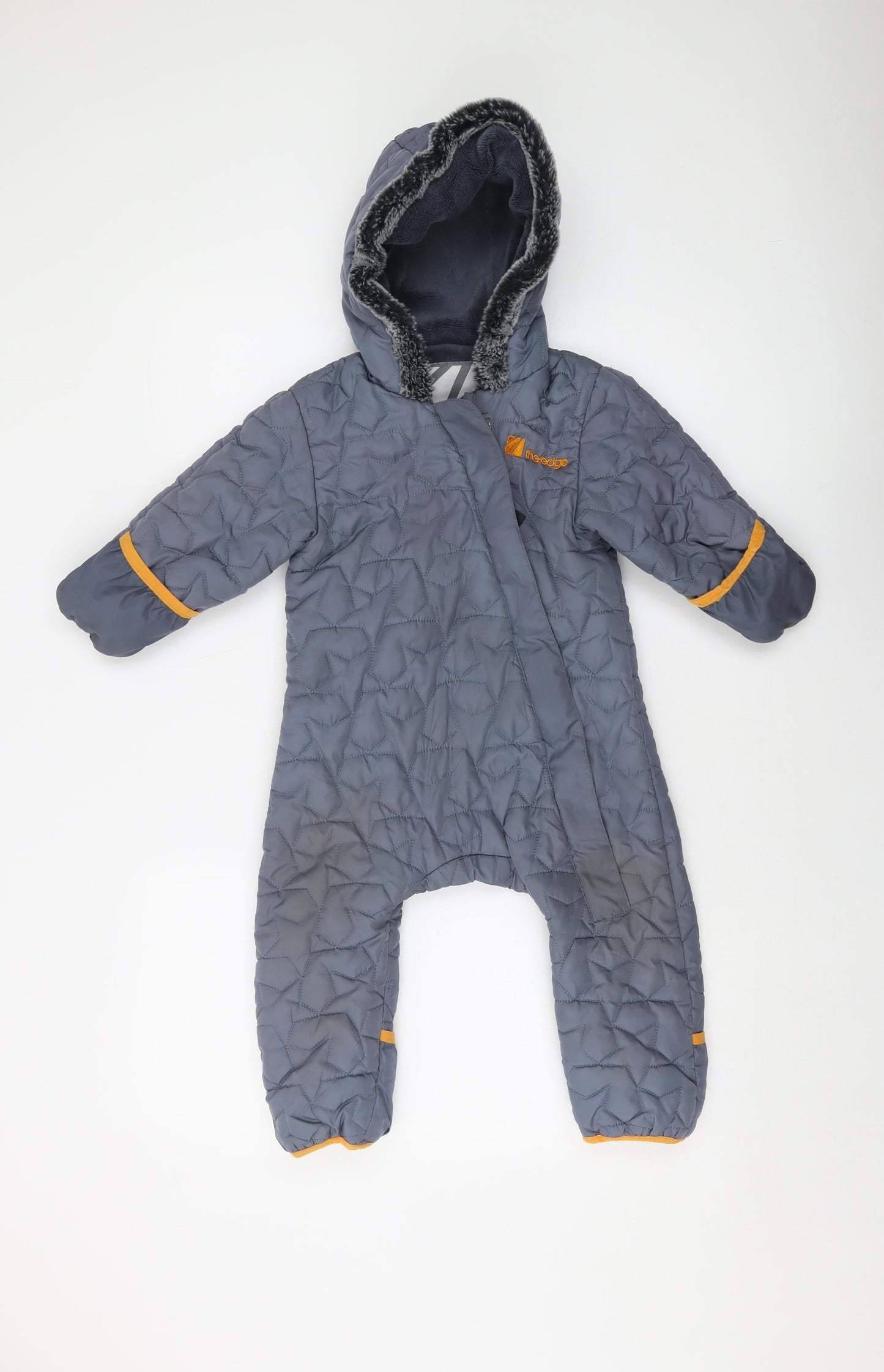 The Edge Baby Blue Jacket Snowsuit Size 18-24 Months Zip