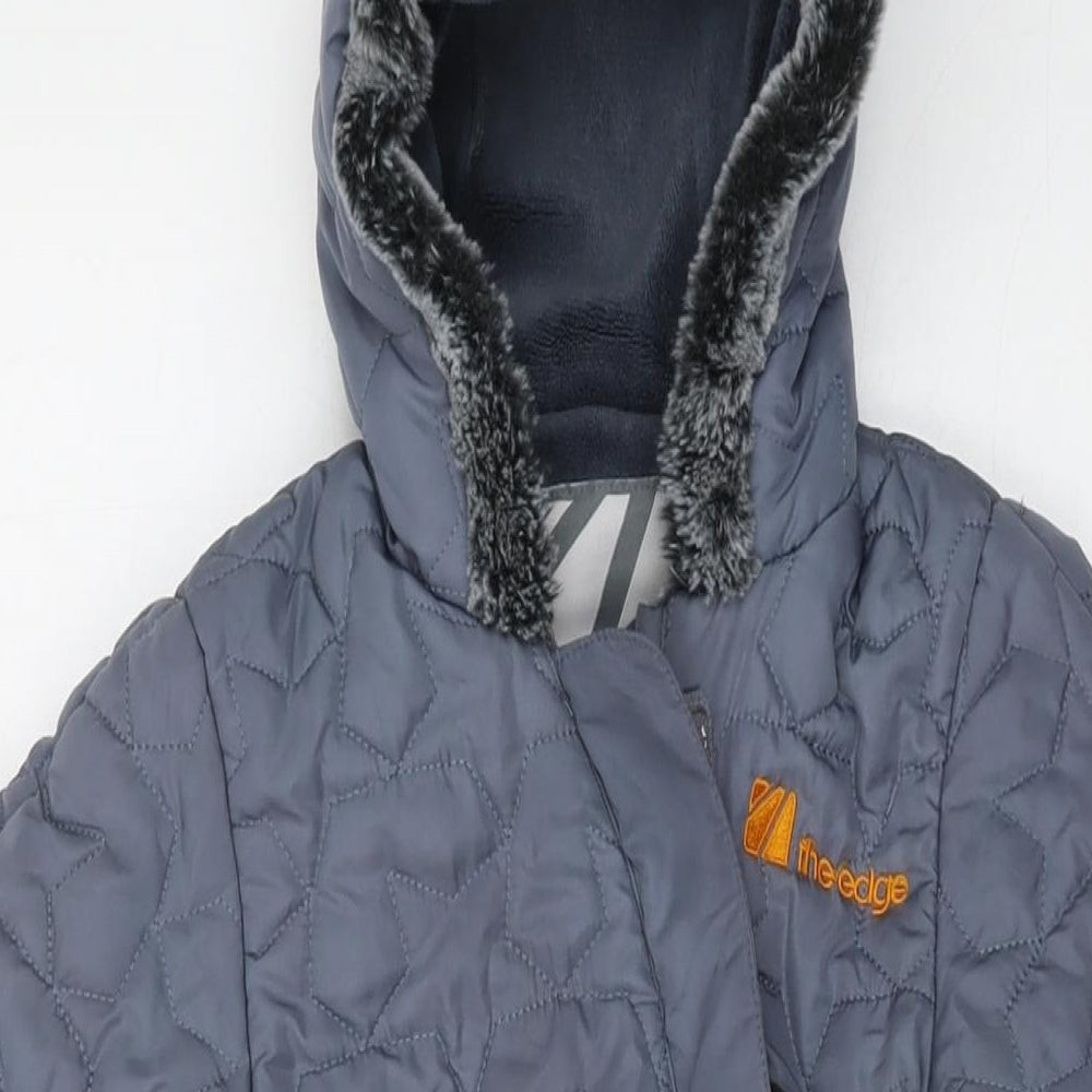 The Edge Baby Blue Jacket Snowsuit Size 18-24 Months Zip
