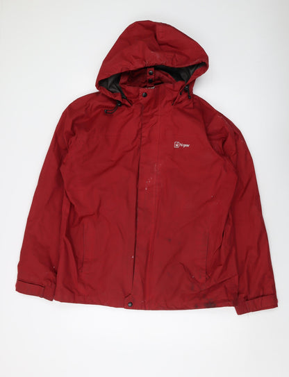 Mens UK Size M Hi Gear Red Jacket