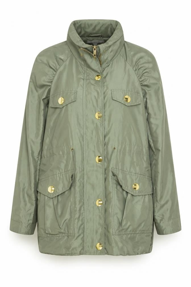 Womens UK Size 10 Red Herring Green Jacket