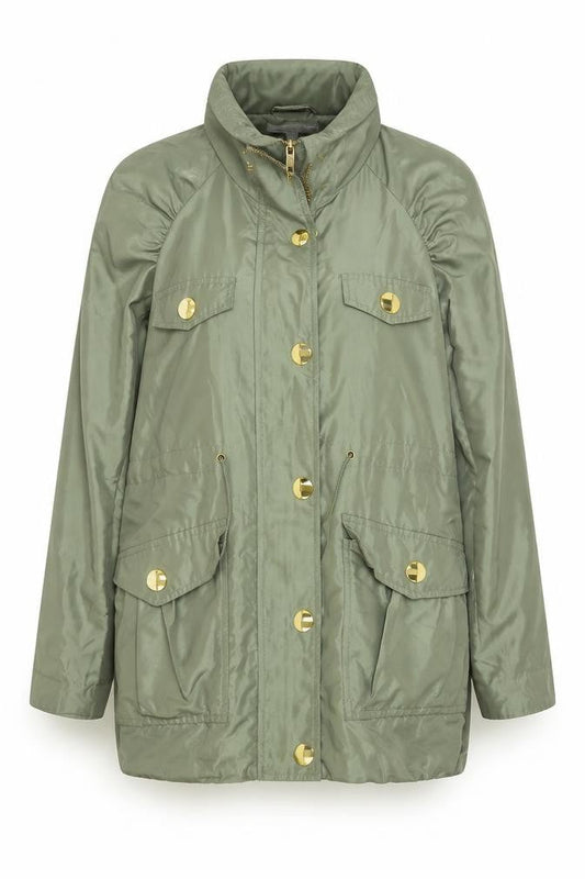 Womens UK Size 10 Red Herring Green Jacket