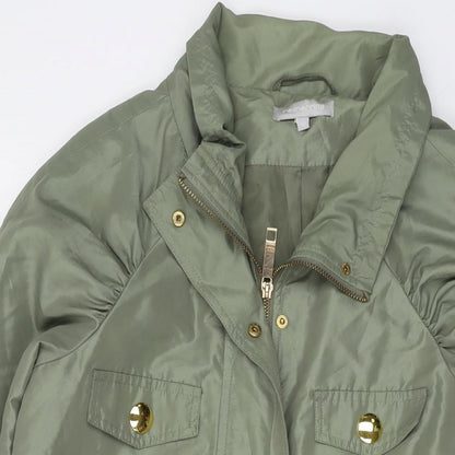 Red Herring Womens Green Jacket Size 10 Zip