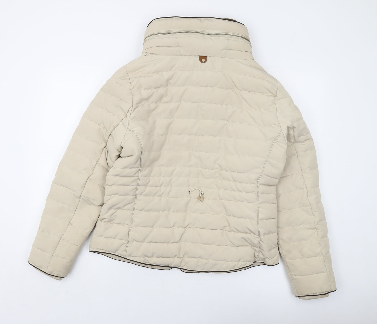 Womens UK Size 14 Marks and Spencer Beige Jacket