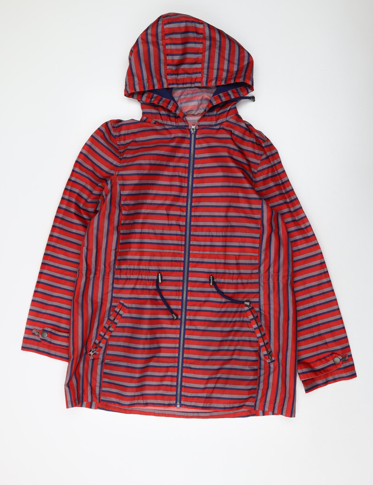 Womens UK Size 14 NEXT Red Rain Coat