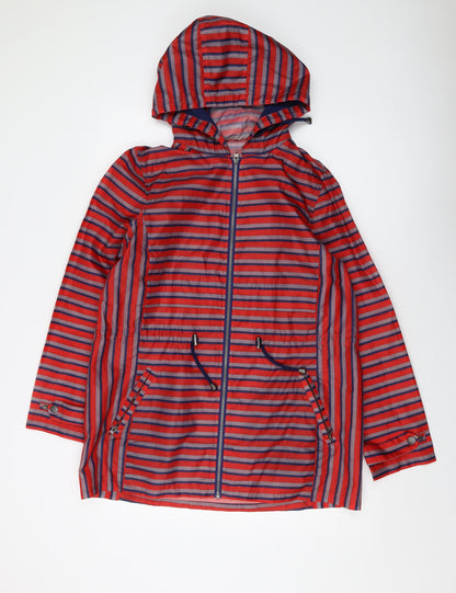 Womens UK Size 14 NEXT Red Rain Coat