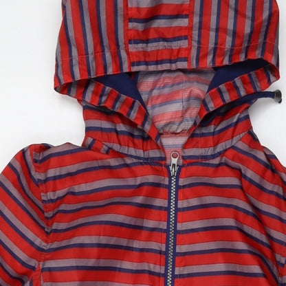 Womens UK Size 14 NEXT Red Rain Coat