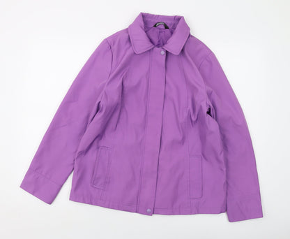 Womens UK Size S Bonmarché Purple Jacket