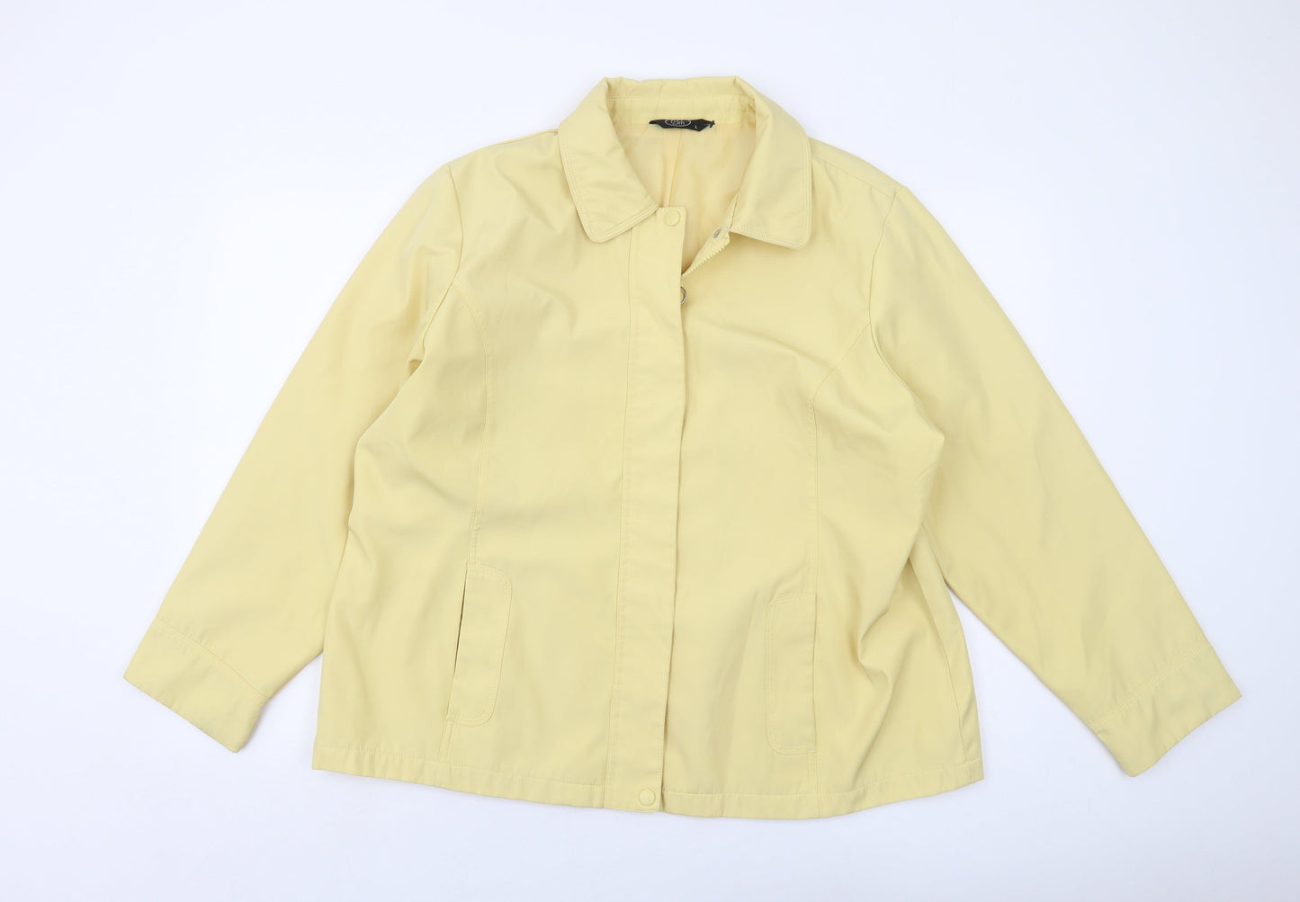 Womens UK Size L Bonmarché Yellow Jacket
