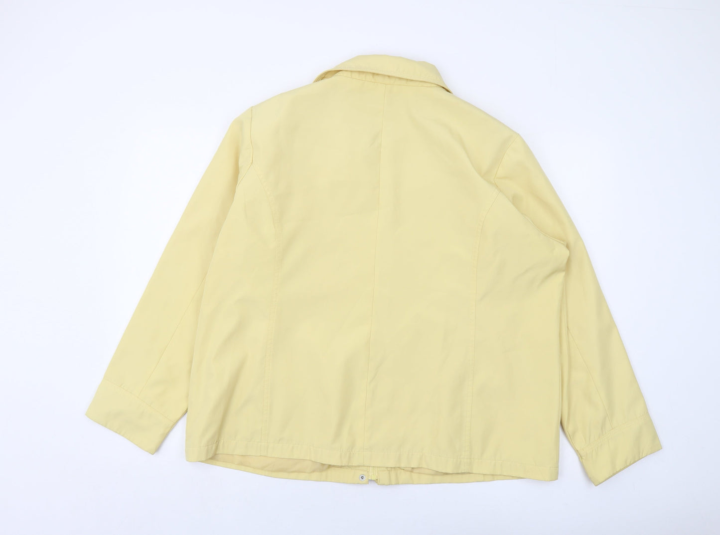 Womens UK Size L Bonmarché Yellow Jacket