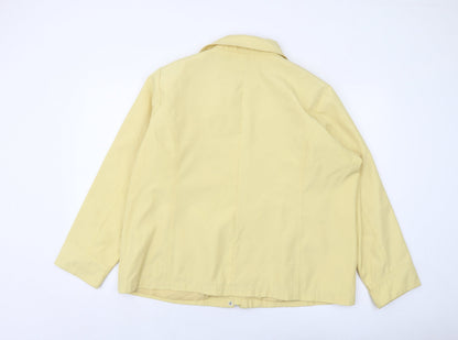 Womens UK Size L Bonmarché Yellow Jacket