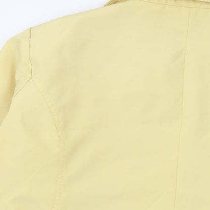 Womens UK Size L Bonmarché Yellow Jacket