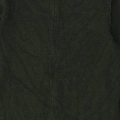Womens UK Size M Zara Green Tunic Blouse