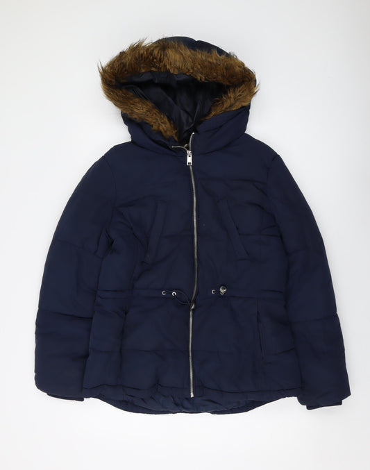 Womens UK Size 14 H&M Blue Jacket