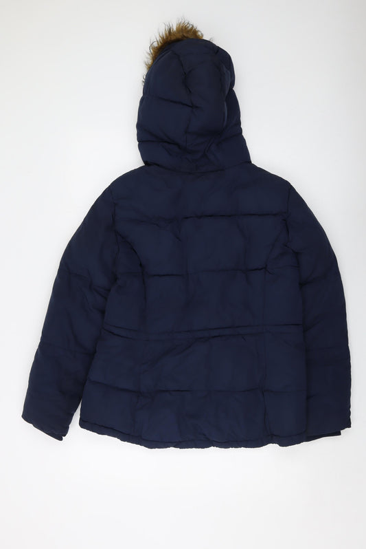 Womens UK Size 14 H&M Blue Jacket