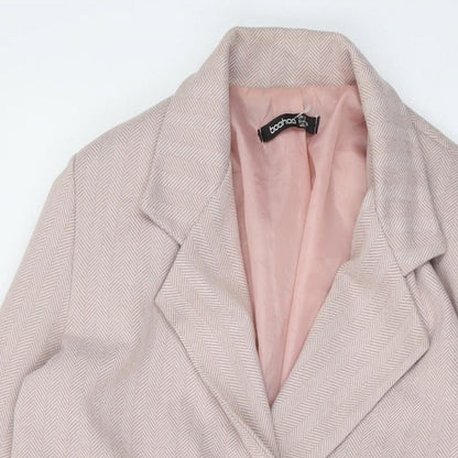 Womens UK Size 8 Boohoo Pink Jacket