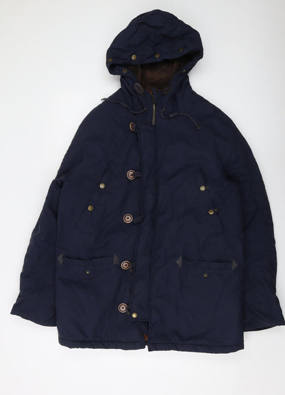 Mens UK Size L Red Herr Blue Jacket