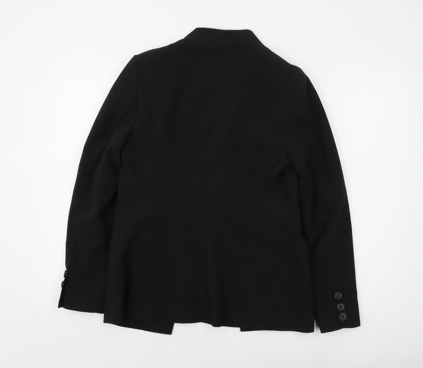 New Look Womens Black Jacket Size 10 Button