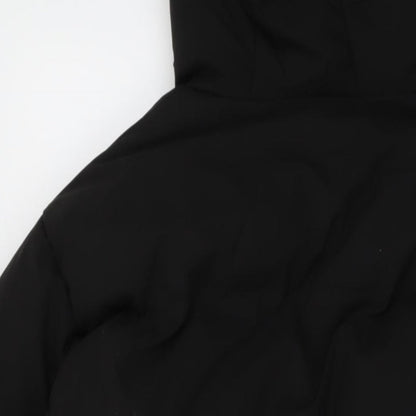 In the Style Womens Black Jacket Size 8 Zip