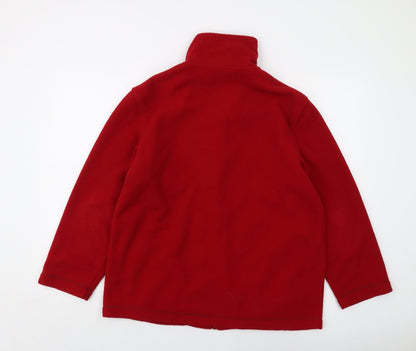 Classics Womens Red Jacket Size 12 Zip