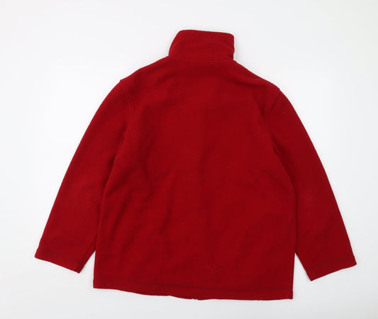 Classics Womens Red Jacket Size 12 Zip