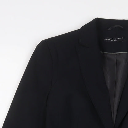 Womens UK Size 10 Dorothy Perkins Black Jacket