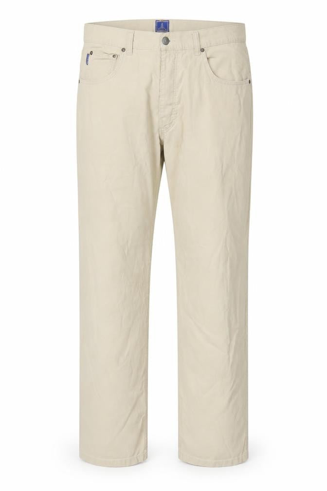 Mens UK Size 38 in Rockport Regular Fit Straight Beige Jeans
