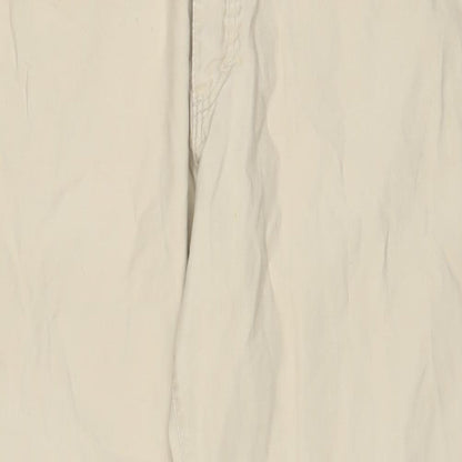 Mens UK Size 38 in Rockport Regular Fit Straight Beige Jeans